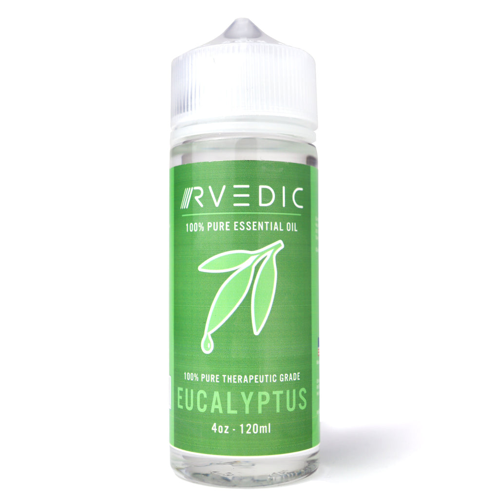 RVEDIC 100% Pure Eucalyptus Essential Oil - 4oz (120mL)